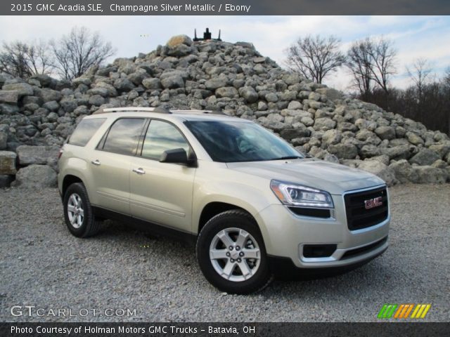 2015 GMC Acadia SLE in Champagne Silver Metallic