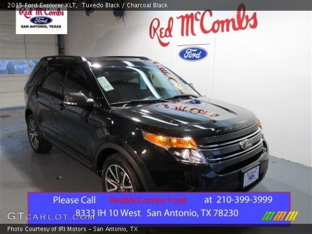 2015 Ford Explorer XLT in Tuxedo Black