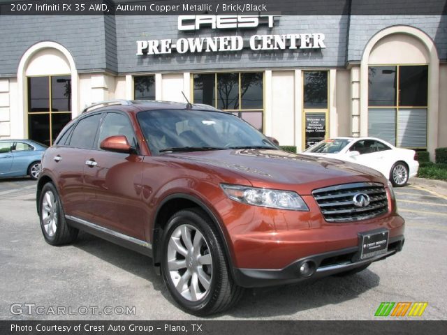 2007 Infiniti FX 35 AWD in Autumn Copper Metallic