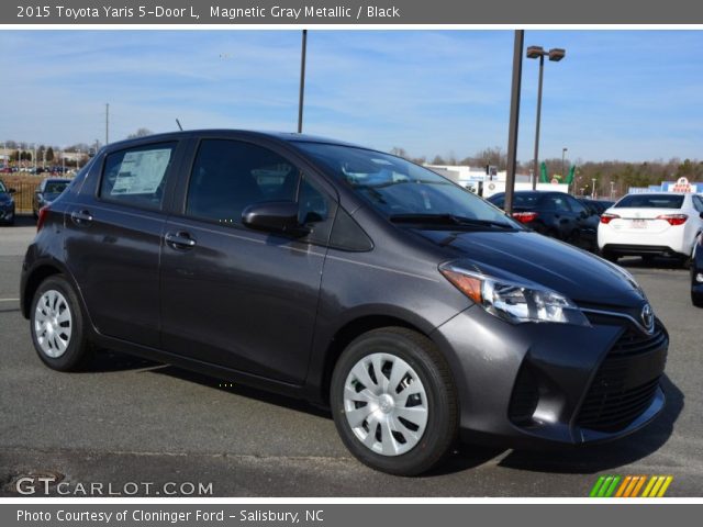 2015 Toyota Yaris 5-Door L in Magnetic Gray Metallic