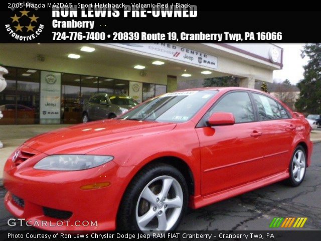 2005 Mazda MAZDA6 i Sport Hatchback in Volcanic Red