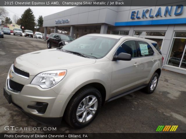 2015 Chevrolet Equinox LS AWD in Champagne Silver Metallic