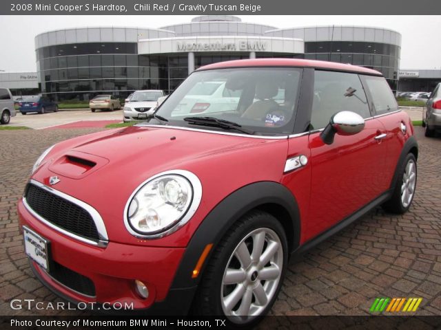 2008 Mini Cooper S Hardtop in Chili Red