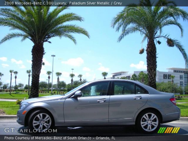 2008 Mercedes-Benz C 300 Luxury in Palladium Silver Metallic