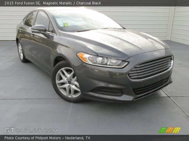 2015 Ford Fusion SE in Magnetic Metallic