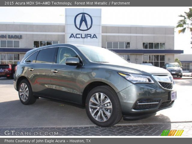 2015 Acura MDX SH-AWD Technology in Forest Mist Metallic