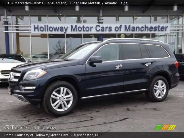 2014 Mercedes-Benz GL 450 4Matic in Lunar Blue Metallic