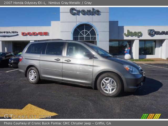 2007 Honda Odyssey EX-L in Nimbus Gray Metallic