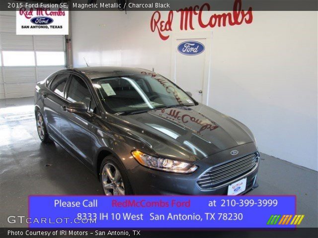 2015 Ford Fusion SE in Magnetic Metallic