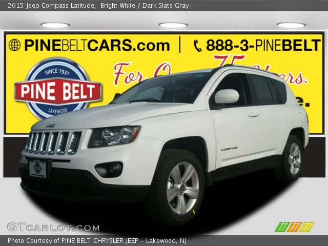 2015 Jeep Compass Latitude in Bright White