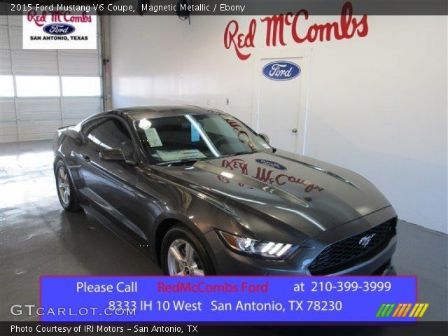2015 Ford Mustang V6 Coupe in Magnetic Metallic