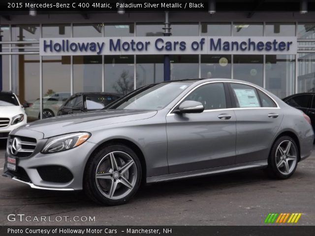 2015 Mercedes-Benz C 400 4Matic in Paladium Silver Metallic