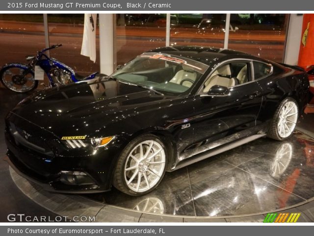 2015 Ford Mustang GT Premium Coupe in Black