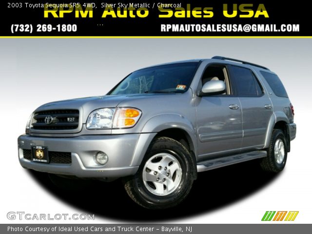 2003 Toyota Sequoia SR5 4WD in Silver Sky Metallic