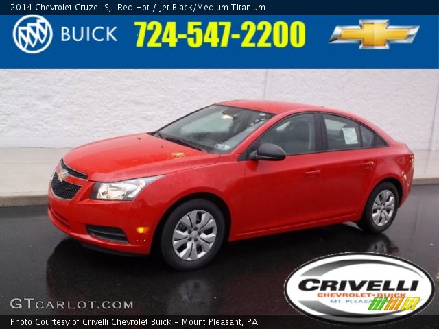 2014 Chevrolet Cruze LS in Red Hot