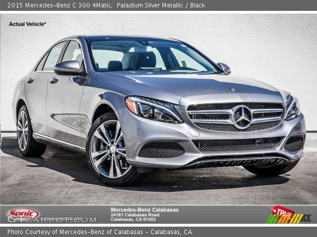 2015 Mercedes-Benz C 300 4Matic in Paladium Silver Metallic