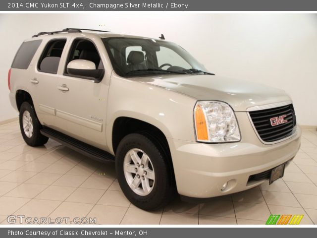 2014 GMC Yukon SLT 4x4 in Champagne Silver Metallic