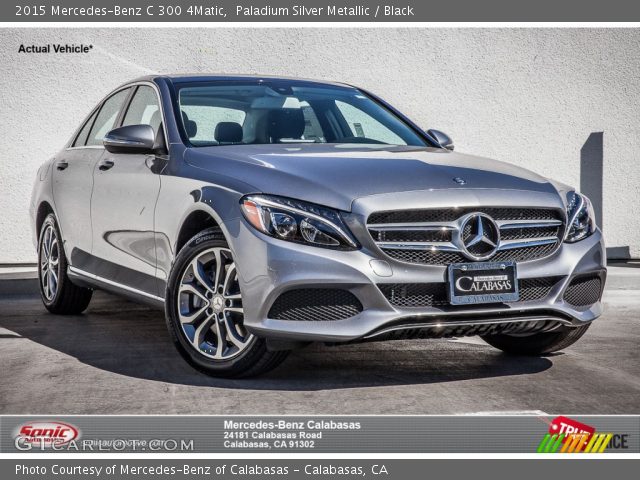 2015 Mercedes-Benz C 300 4Matic in Paladium Silver Metallic