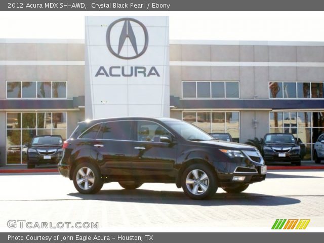 2012 Acura MDX SH-AWD in Crystal Black Pearl