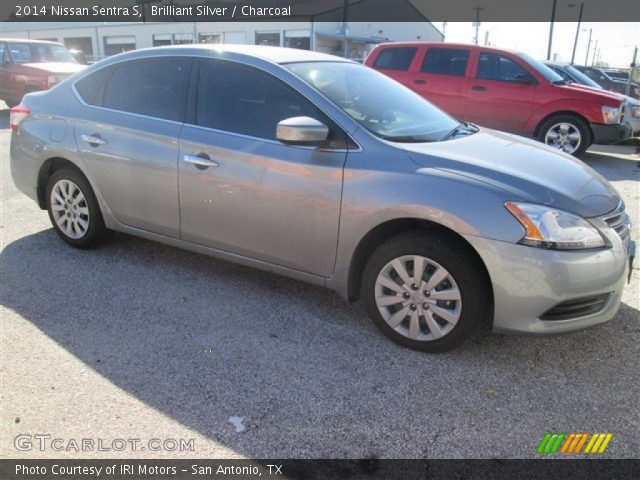 2014 Nissan Sentra S in Brilliant Silver