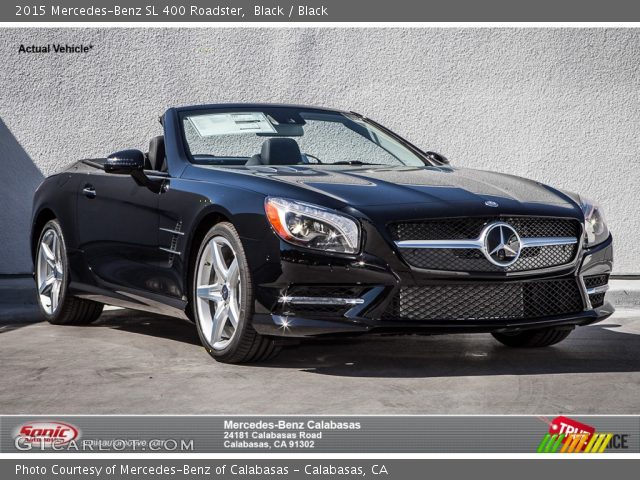 2015 Mercedes-Benz SL 400 Roadster in Black