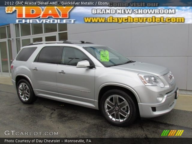2012 GMC Acadia Denali AWD in Quicksilver Metallic