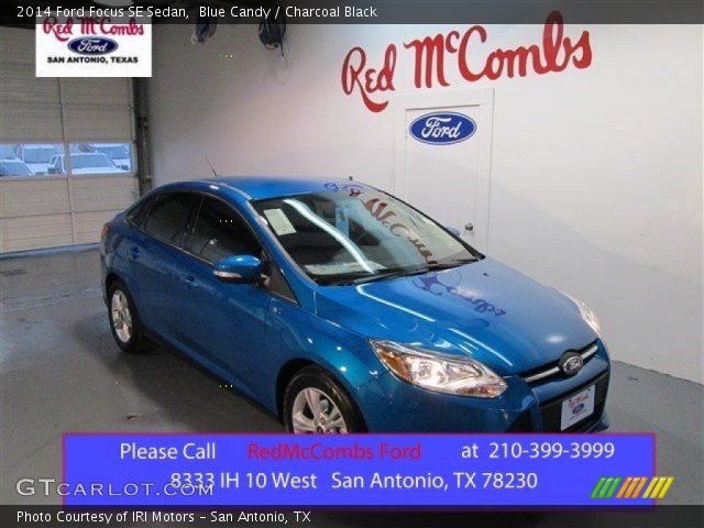2014 Ford Focus SE Sedan in Blue Candy