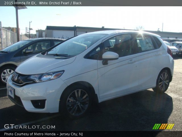 2015 Honda Fit EX in White Orchid Pearl
