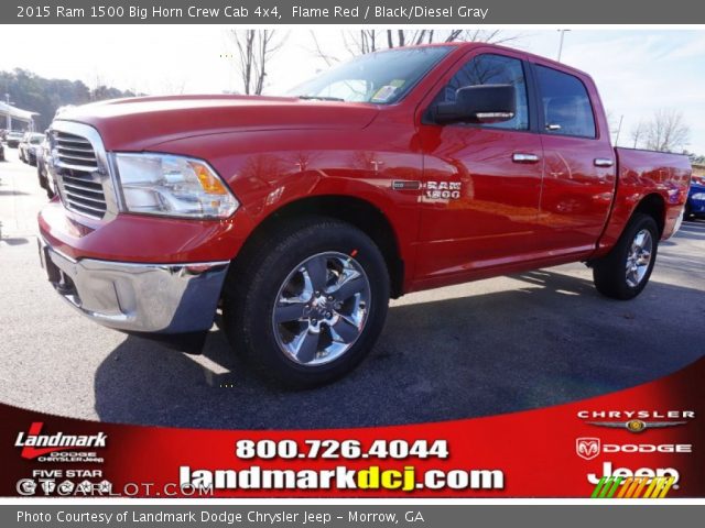 2015 Ram 1500 Big Horn Crew Cab 4x4 in Flame Red