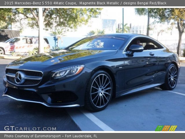 2015 Mercedes-Benz S 550 4Matic Coupe in Magnetite Black Metallic