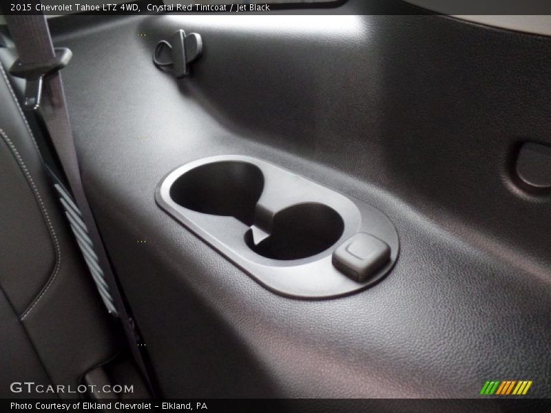 Crystal Red Tintcoat / Jet Black 2015 Chevrolet Tahoe LTZ 4WD