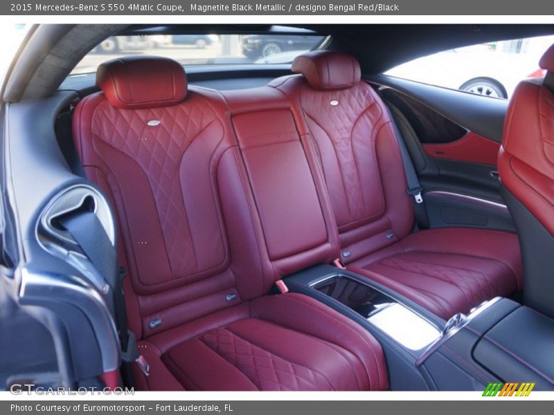 Rear Seat of 2015 S 550 4Matic Coupe