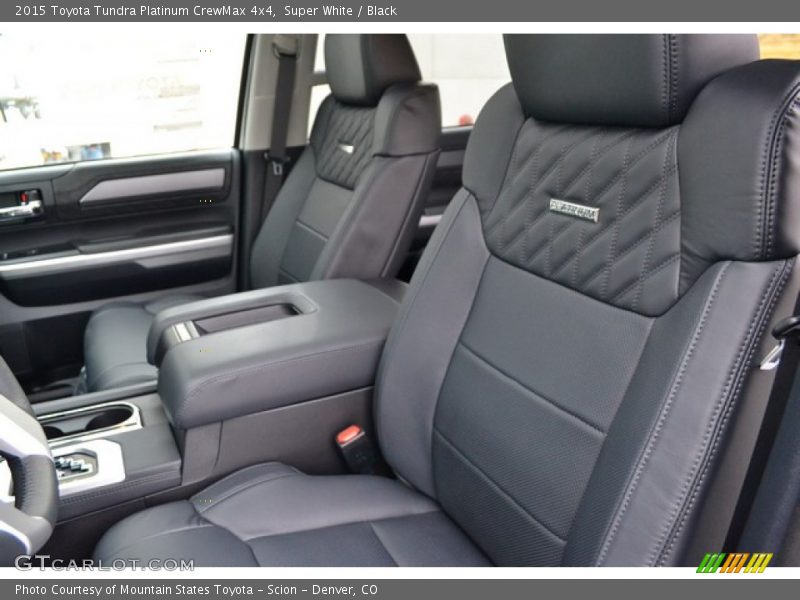 Super White / Black 2015 Toyota Tundra Platinum CrewMax 4x4
