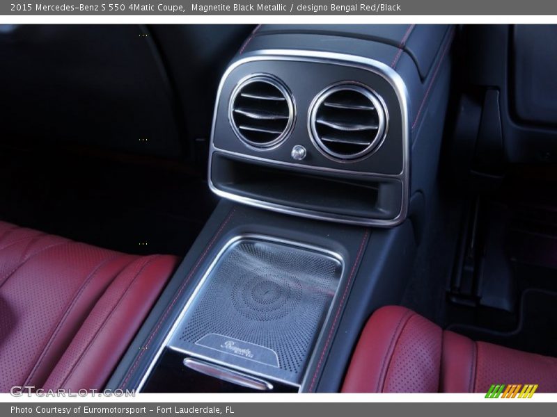 Magnetite Black Metallic / designo Bengal Red/Black 2015 Mercedes-Benz S 550 4Matic Coupe