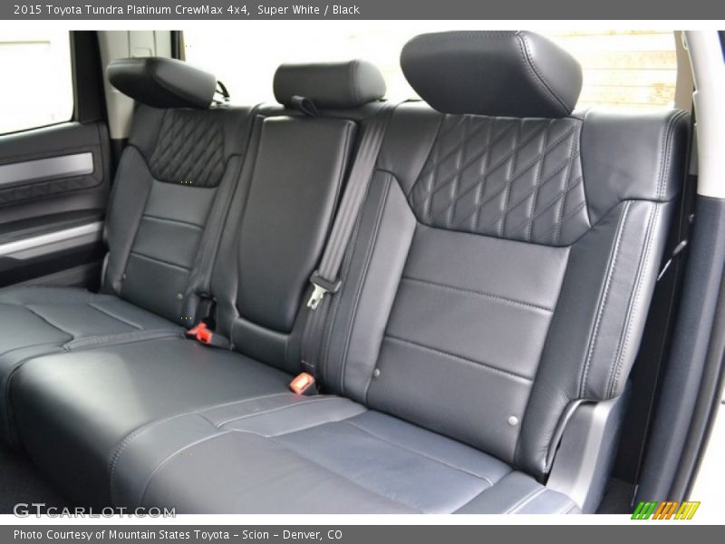 Super White / Black 2015 Toyota Tundra Platinum CrewMax 4x4