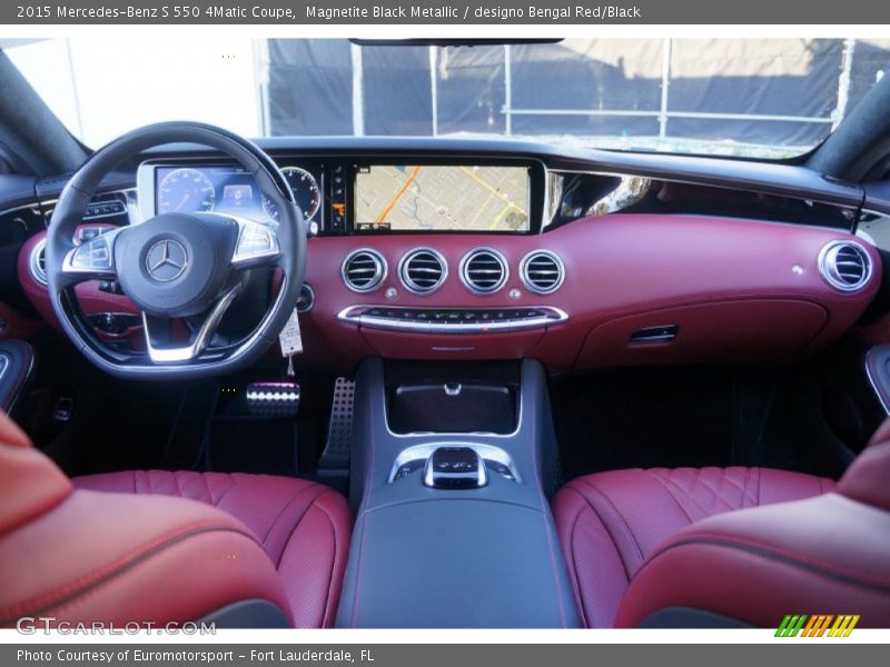 Dashboard of 2015 S 550 4Matic Coupe
