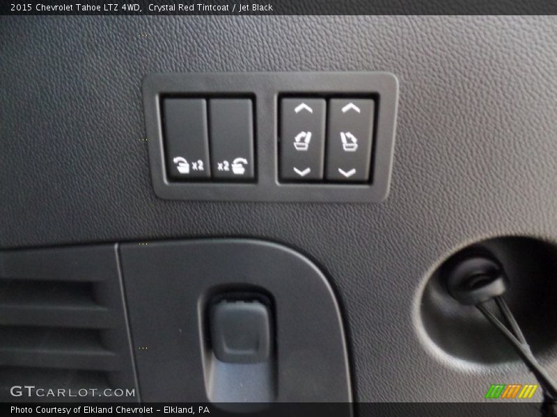 Crystal Red Tintcoat / Jet Black 2015 Chevrolet Tahoe LTZ 4WD