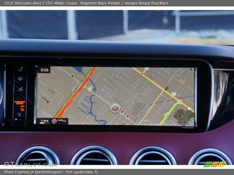 Navigation of 2015 S 550 4Matic Coupe