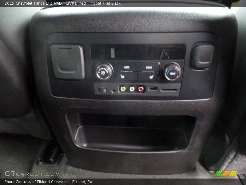 Crystal Red Tintcoat / Jet Black 2015 Chevrolet Tahoe LTZ 4WD