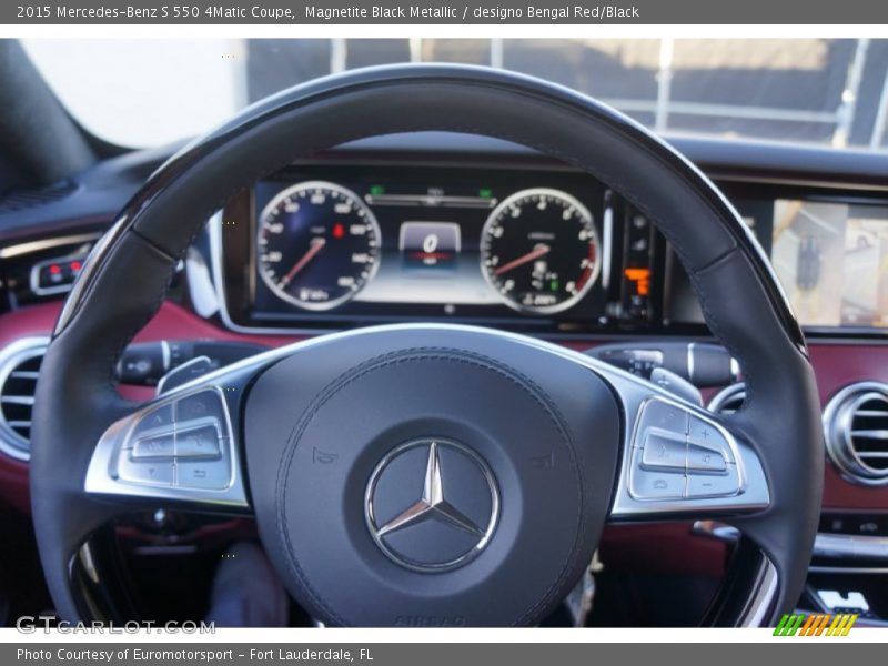  2015 S 550 4Matic Coupe Steering Wheel
