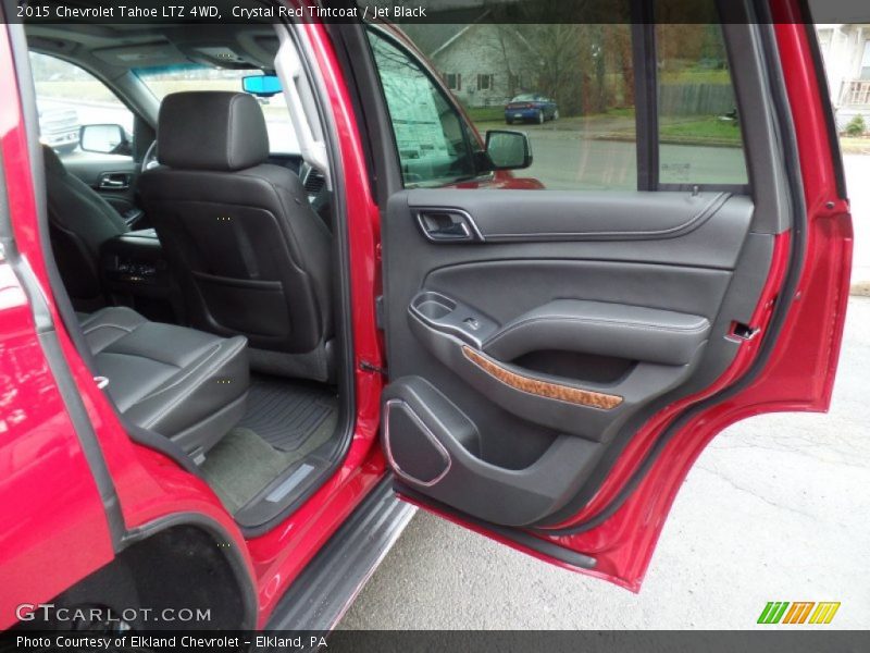 Crystal Red Tintcoat / Jet Black 2015 Chevrolet Tahoe LTZ 4WD