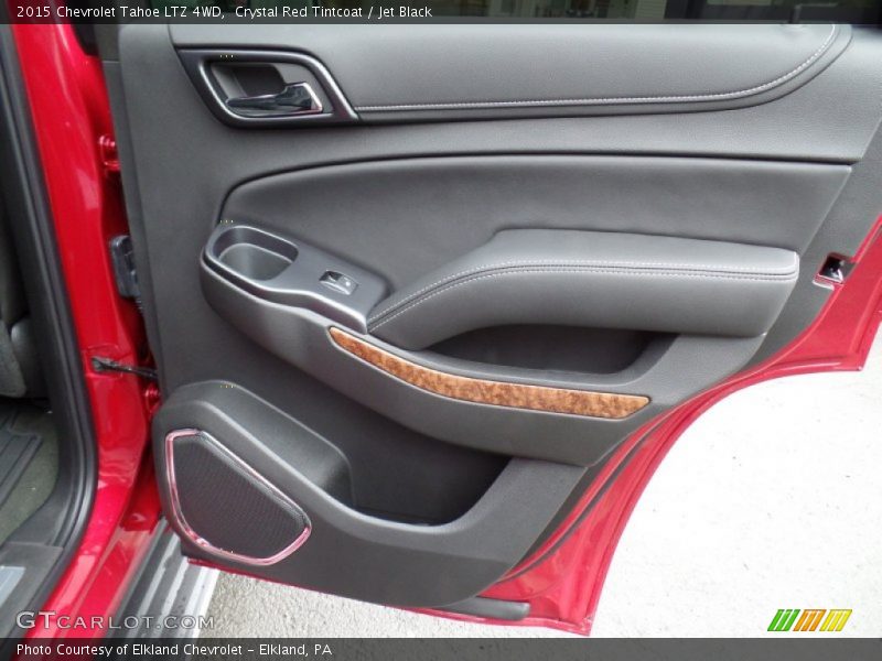 Crystal Red Tintcoat / Jet Black 2015 Chevrolet Tahoe LTZ 4WD