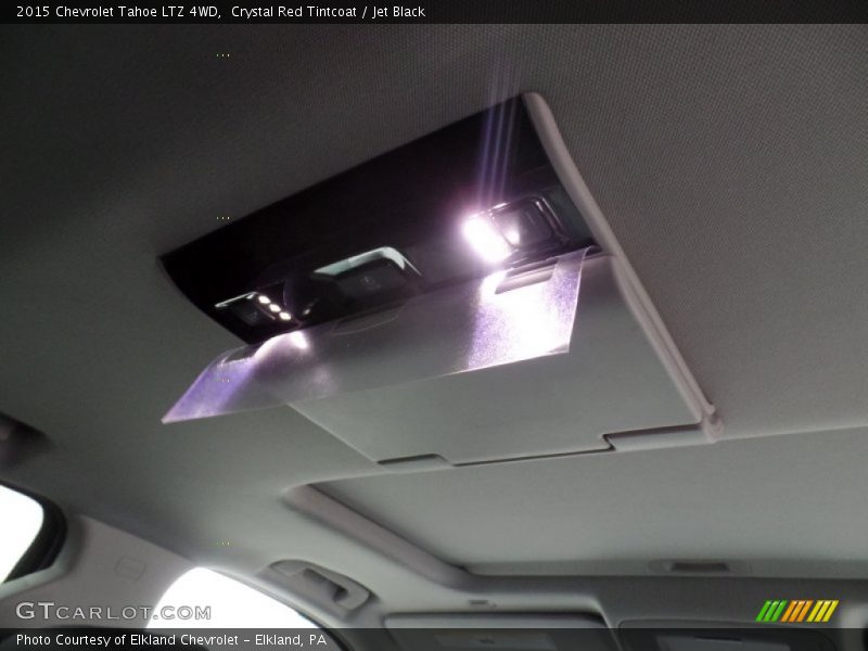 Crystal Red Tintcoat / Jet Black 2015 Chevrolet Tahoe LTZ 4WD