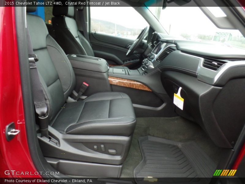 Crystal Red Tintcoat / Jet Black 2015 Chevrolet Tahoe LTZ 4WD
