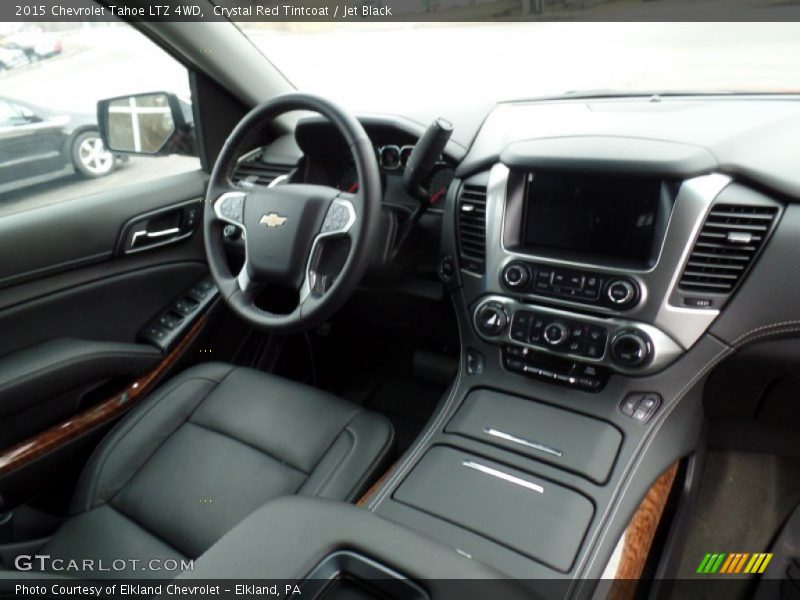Crystal Red Tintcoat / Jet Black 2015 Chevrolet Tahoe LTZ 4WD