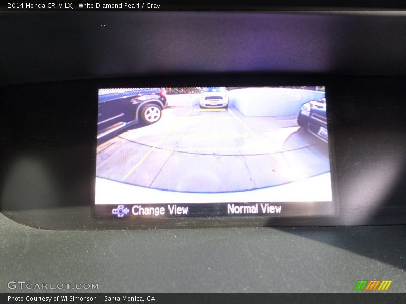 White Diamond Pearl / Gray 2014 Honda CR-V LX