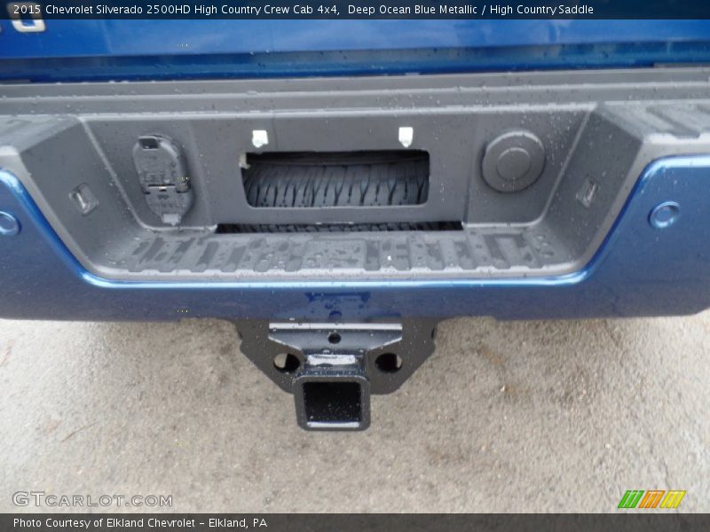 Deep Ocean Blue Metallic / High Country Saddle 2015 Chevrolet Silverado 2500HD High Country Crew Cab 4x4