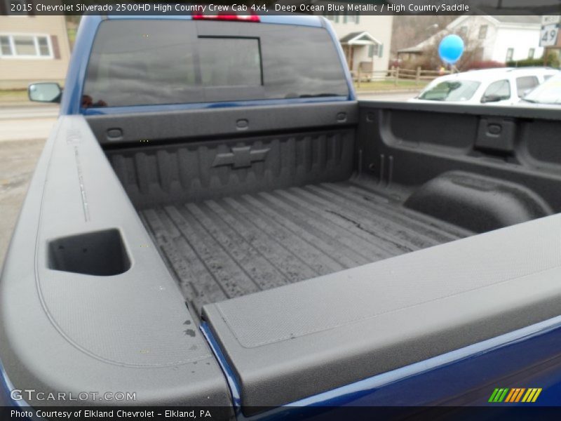 Deep Ocean Blue Metallic / High Country Saddle 2015 Chevrolet Silverado 2500HD High Country Crew Cab 4x4