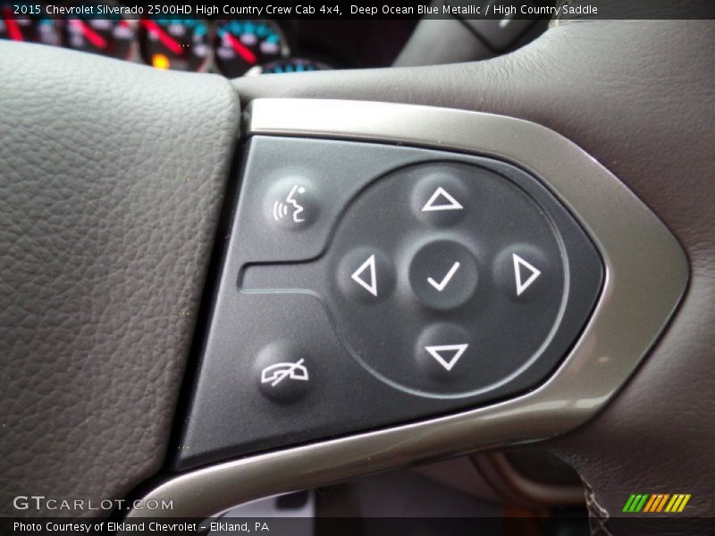 Controls of 2015 Silverado 2500HD High Country Crew Cab 4x4