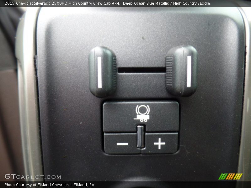 Controls of 2015 Silverado 2500HD High Country Crew Cab 4x4